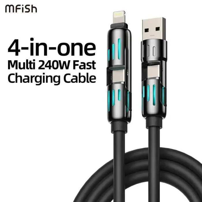 4-in-1 Multi USB Charging Cable Devour