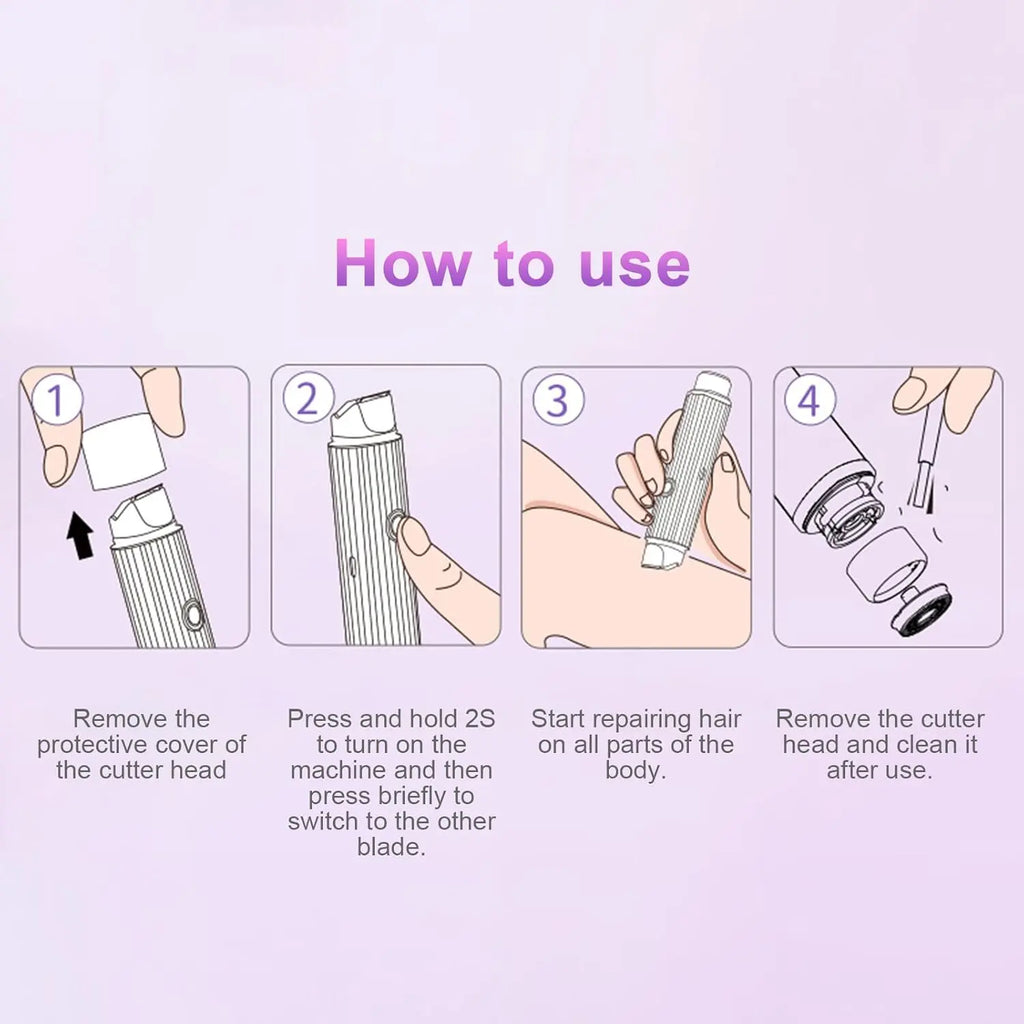 Double Head Electric Shaver Liza