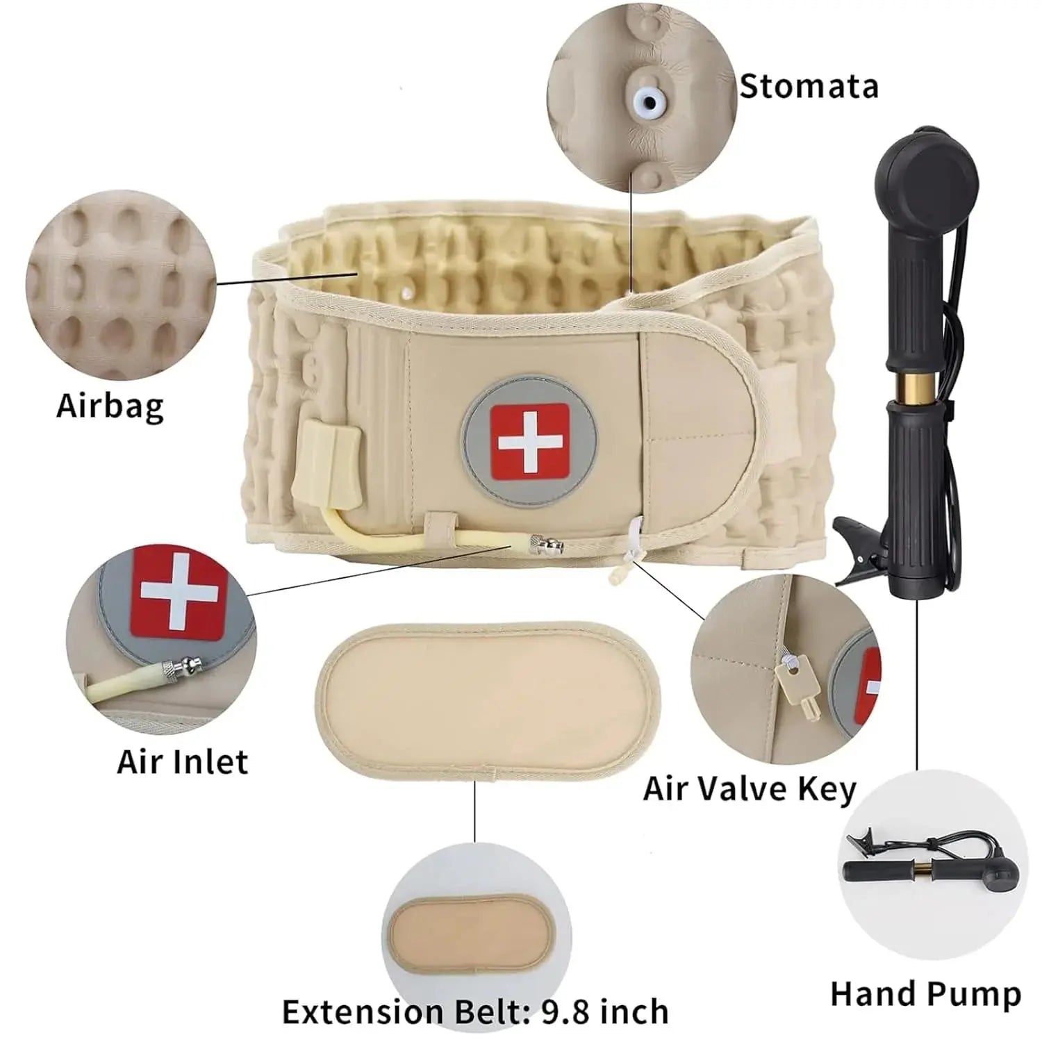 Spinal Air Traction Belt Devour