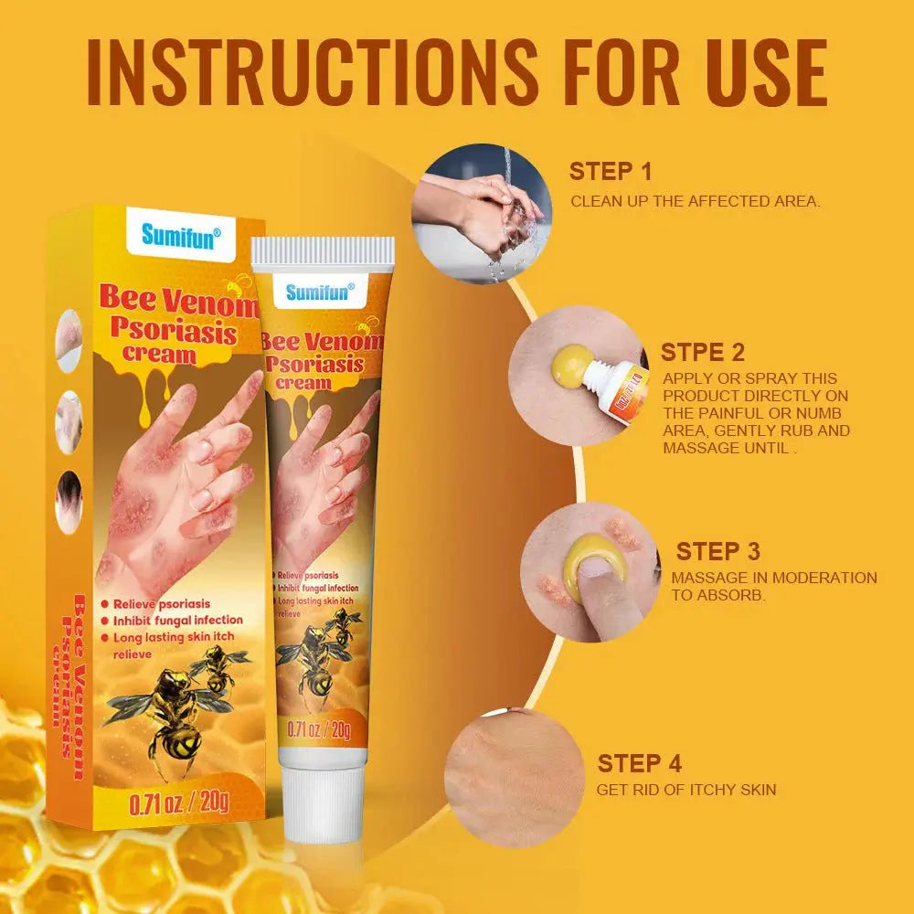 Summifun - Bee Venom Psoriasis Cream Devour